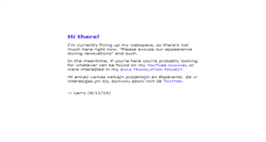 Desktop Screenshot of larrykenny.com